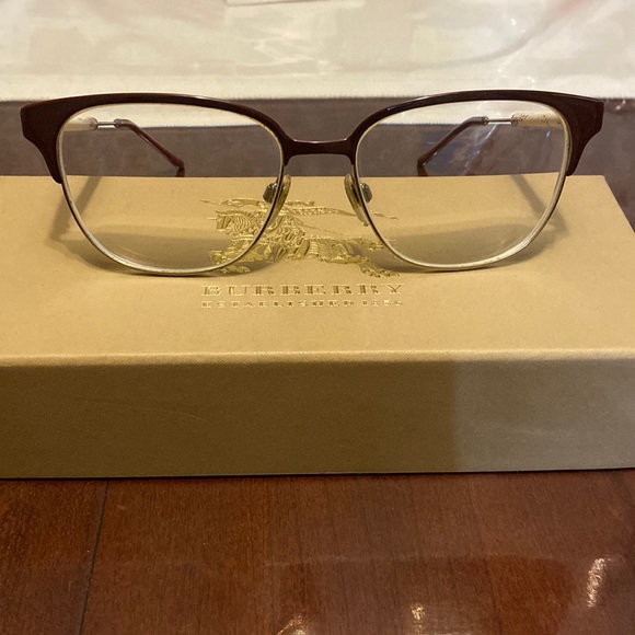 Burberry burgundy glasses frames❤️ - Picture 3 of 5